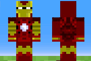 Скин Железного Человека (Iron Man) для Майнкрафт (Minecraft)