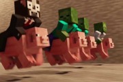 Скачки на свинках — мультик о зомби-наездниках